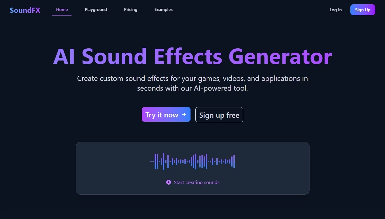 GameSounds canlı site ekran görüntüsü